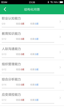 教師資格面試題庫(kù)截圖2